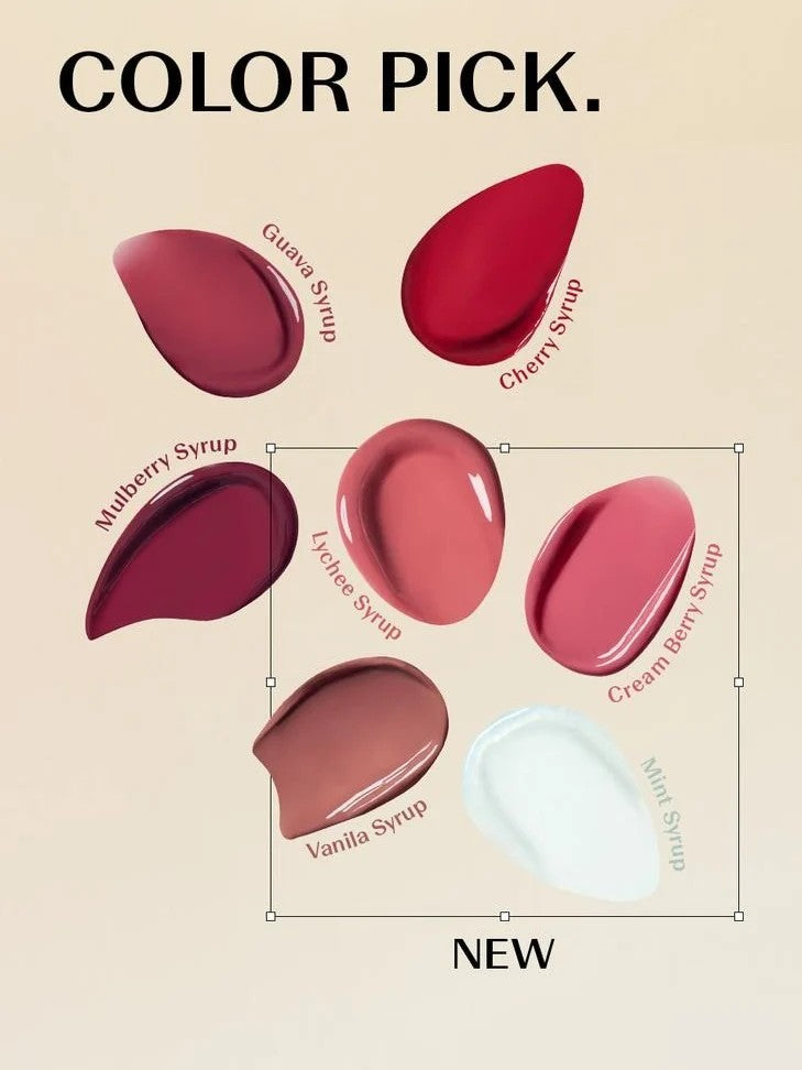 THE SEAM Saemmul Candy Syrup Gloss - 6 Couleurs