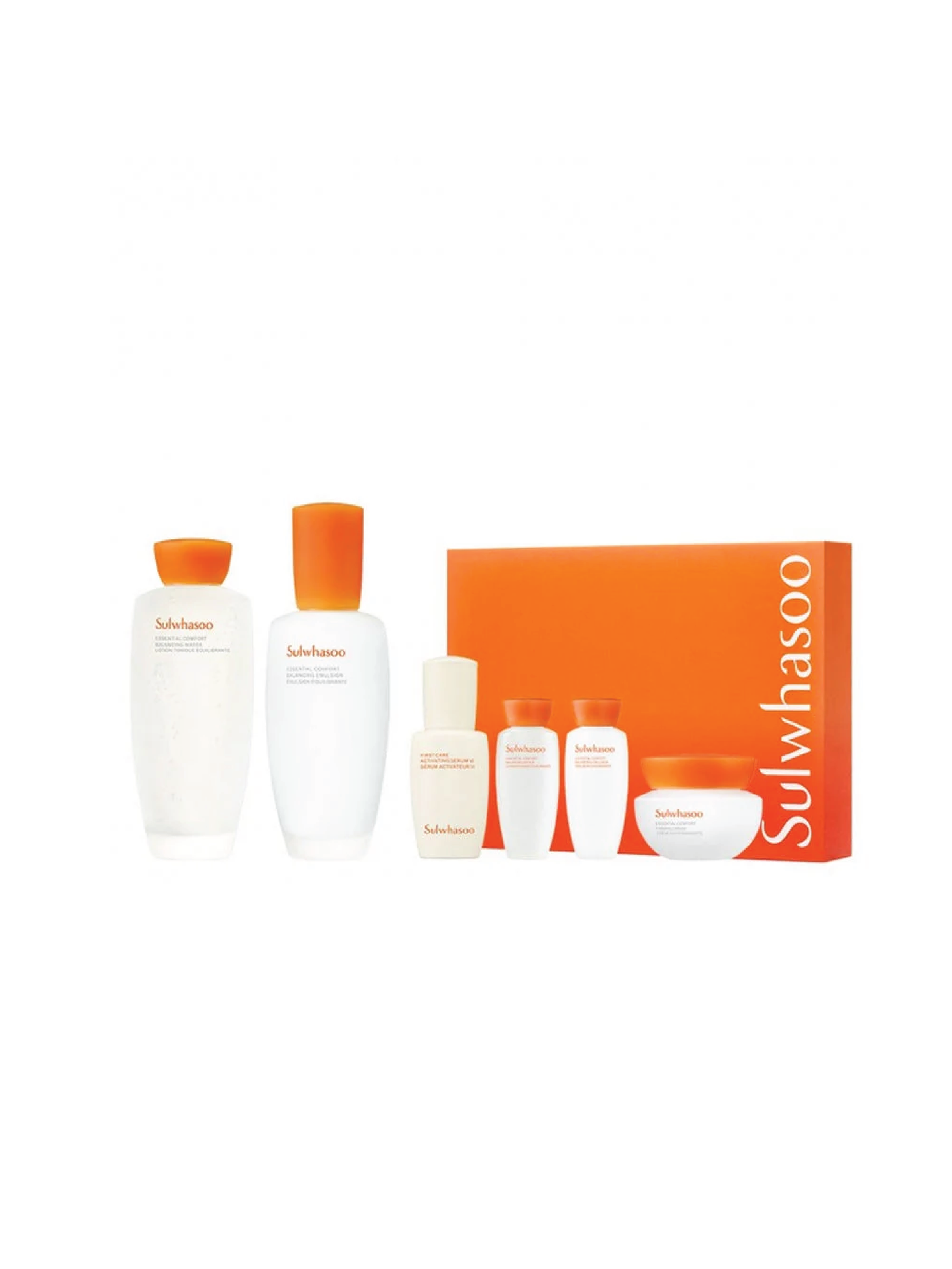 SULWHASOO Coffret Routine Quotidienne Essential Comfort 6 pièces