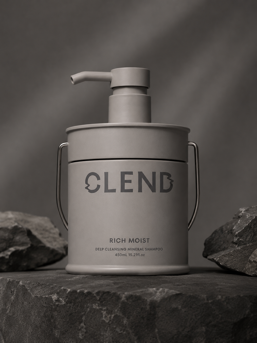CLEND Rich Moist Deep Mineral Shampoo/Treatment 450ml