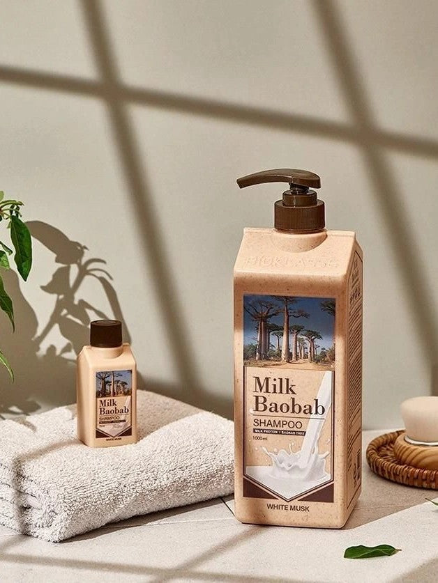 MILK BAOBAB Perfume White Musk 500ml (Shampoo/Treatment)
