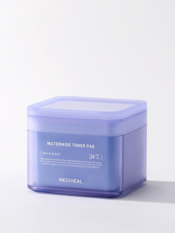 MEDIHEAL Tampons Toniques Hydratants Watermide 100 unités