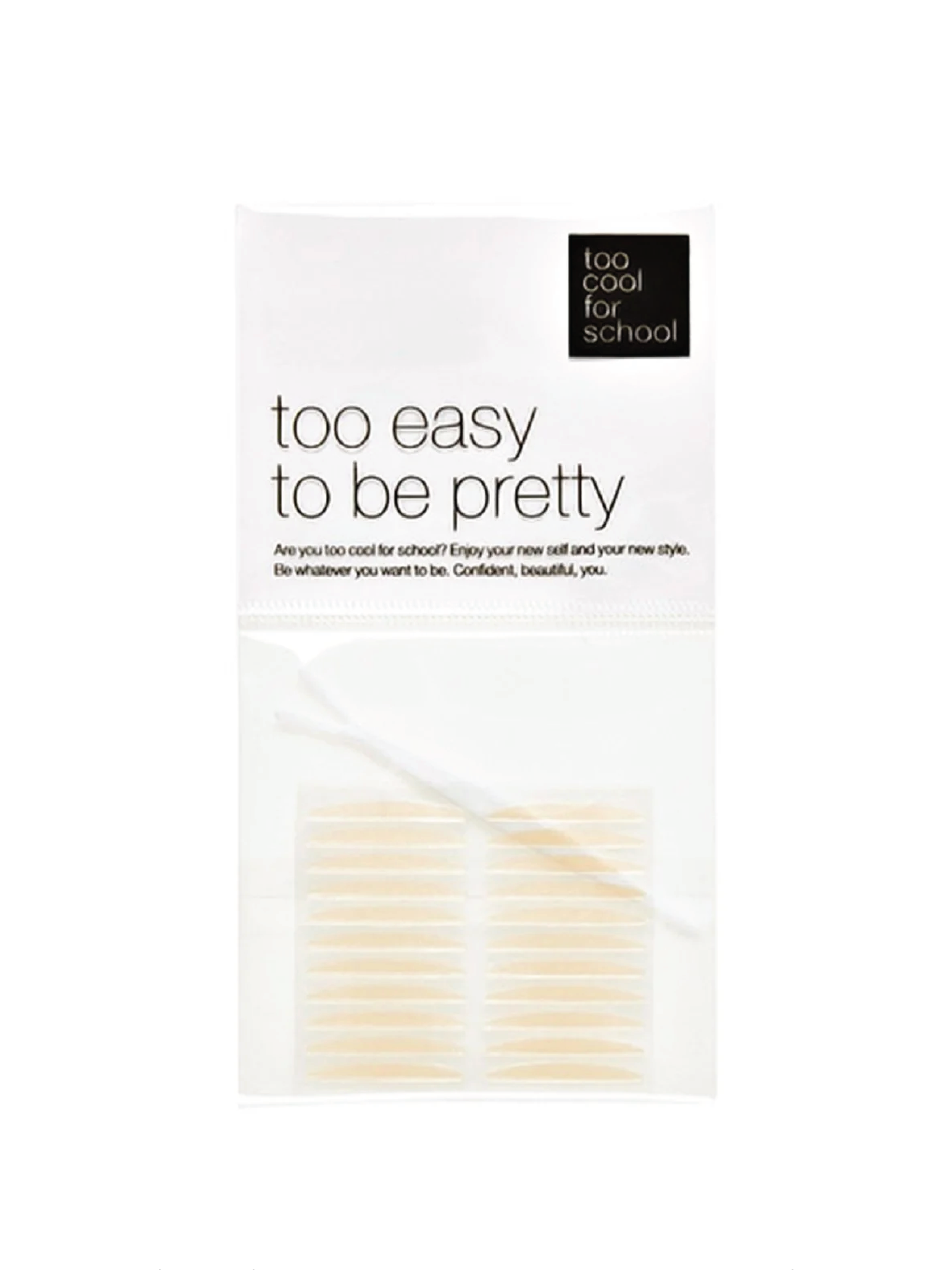 TOO COOL FOR SCHOOL Nude Fit Double Eyelid Tape 22 Pairs