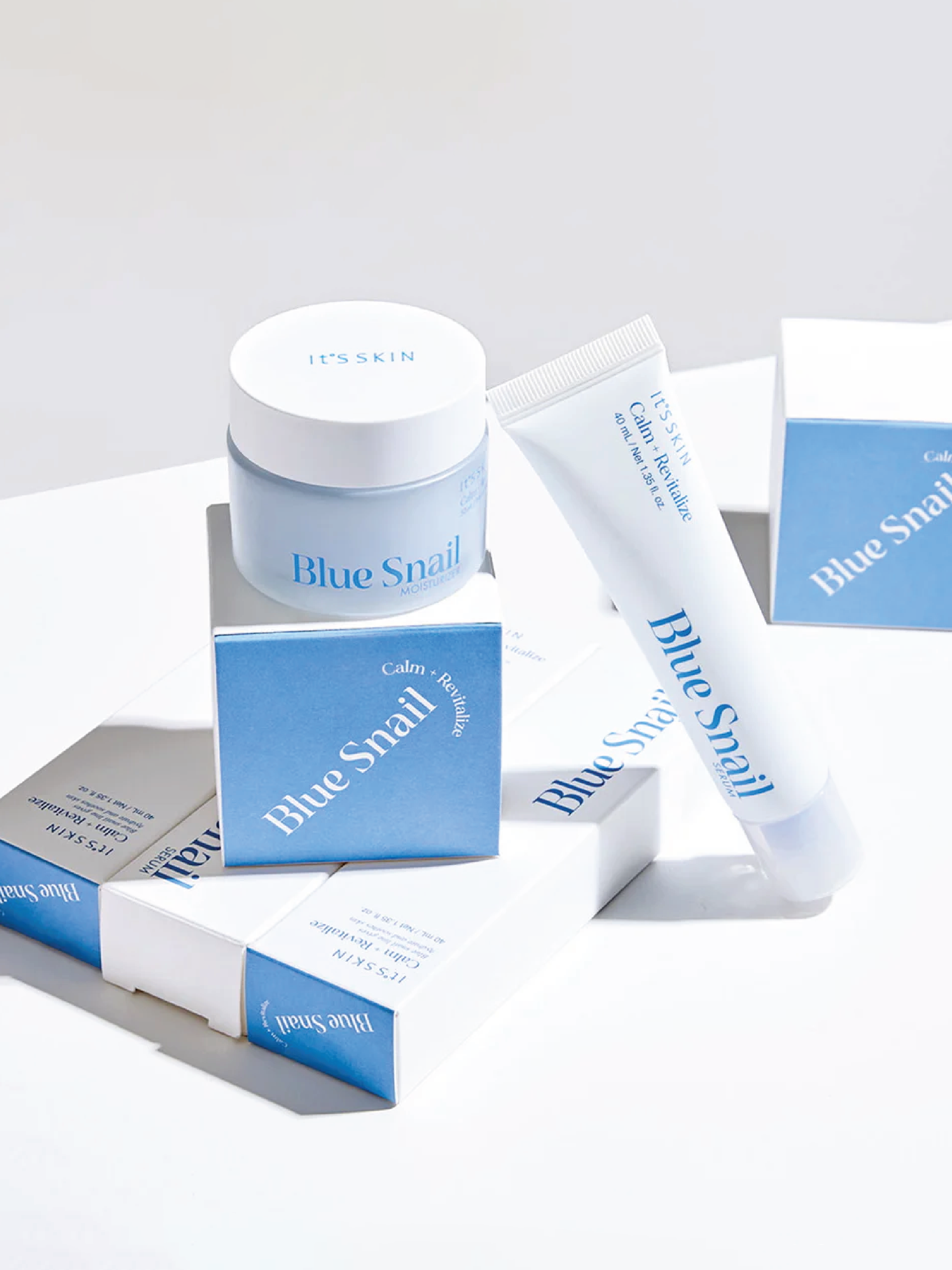 ITS SKIN Crème hydratante escargot bleu 50ml