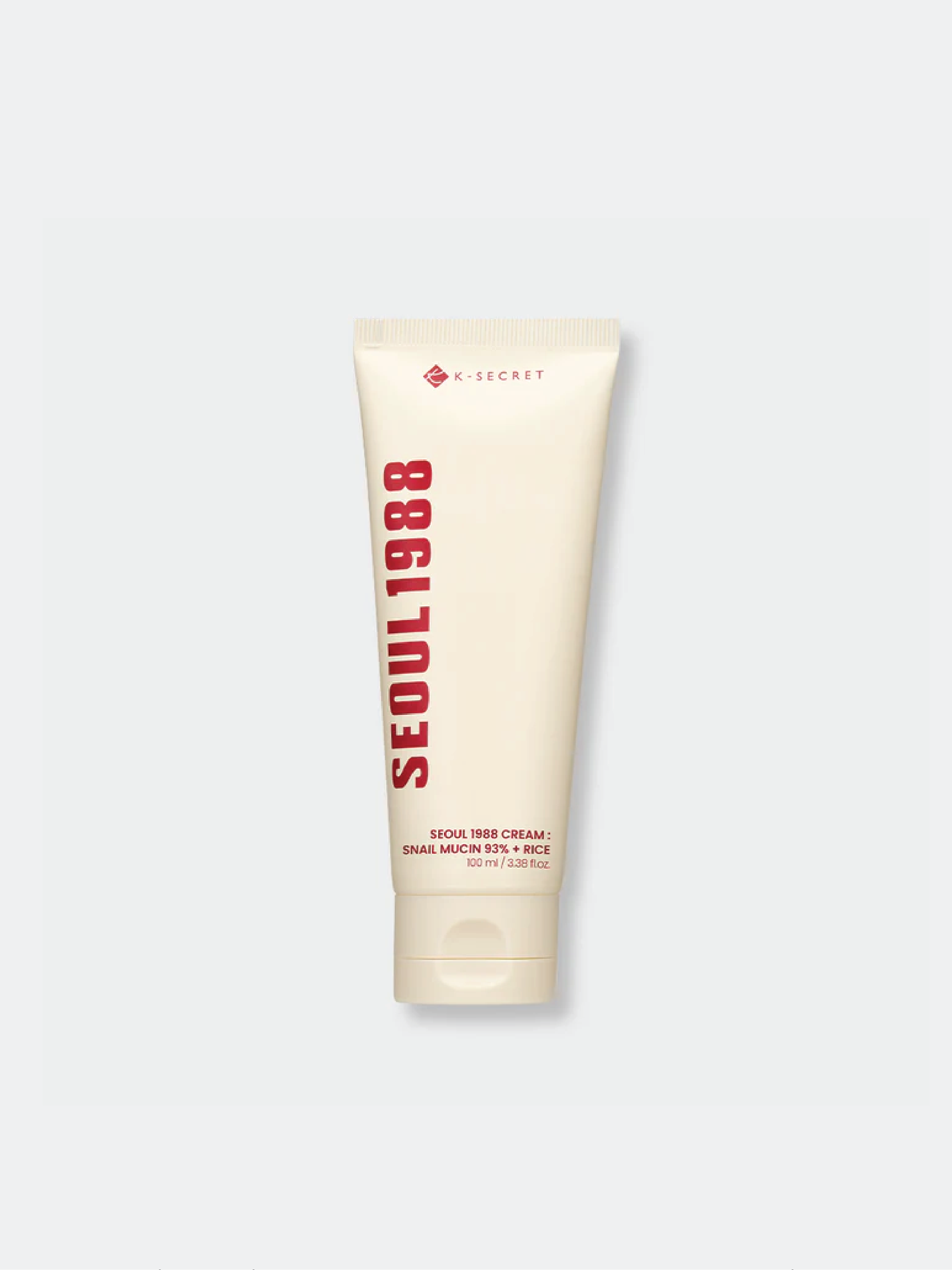 KSECRET Seoul 1988 Cream: Snail Mucin 93% + Rice 100ml
