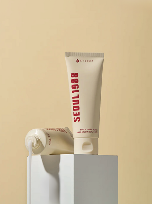 KSECRET Seoul 1988 Cream: Snail Mucin 93% + Rice 100ml