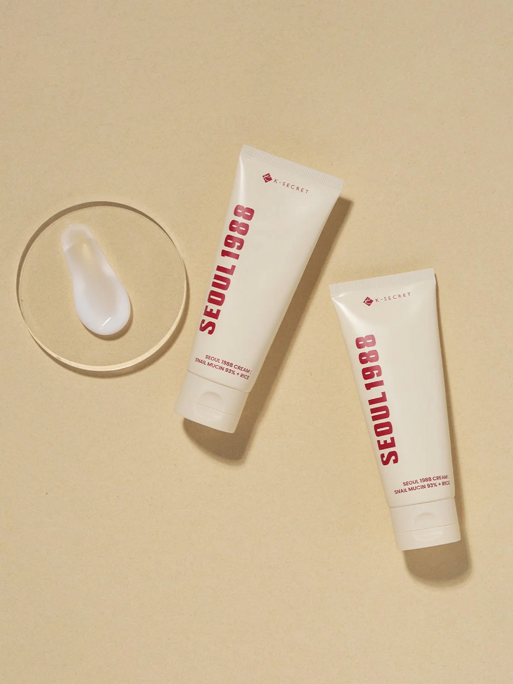 KSECRET Seoul 1988 Cream: Snail Mucin 93% + Rice 100ml