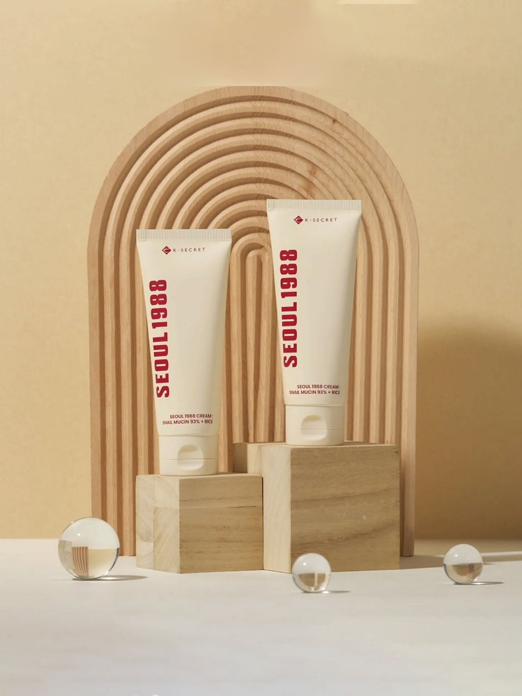 KSECRET Seoul 1988 Cream: Snail Mucin 93% + Rice 100ml