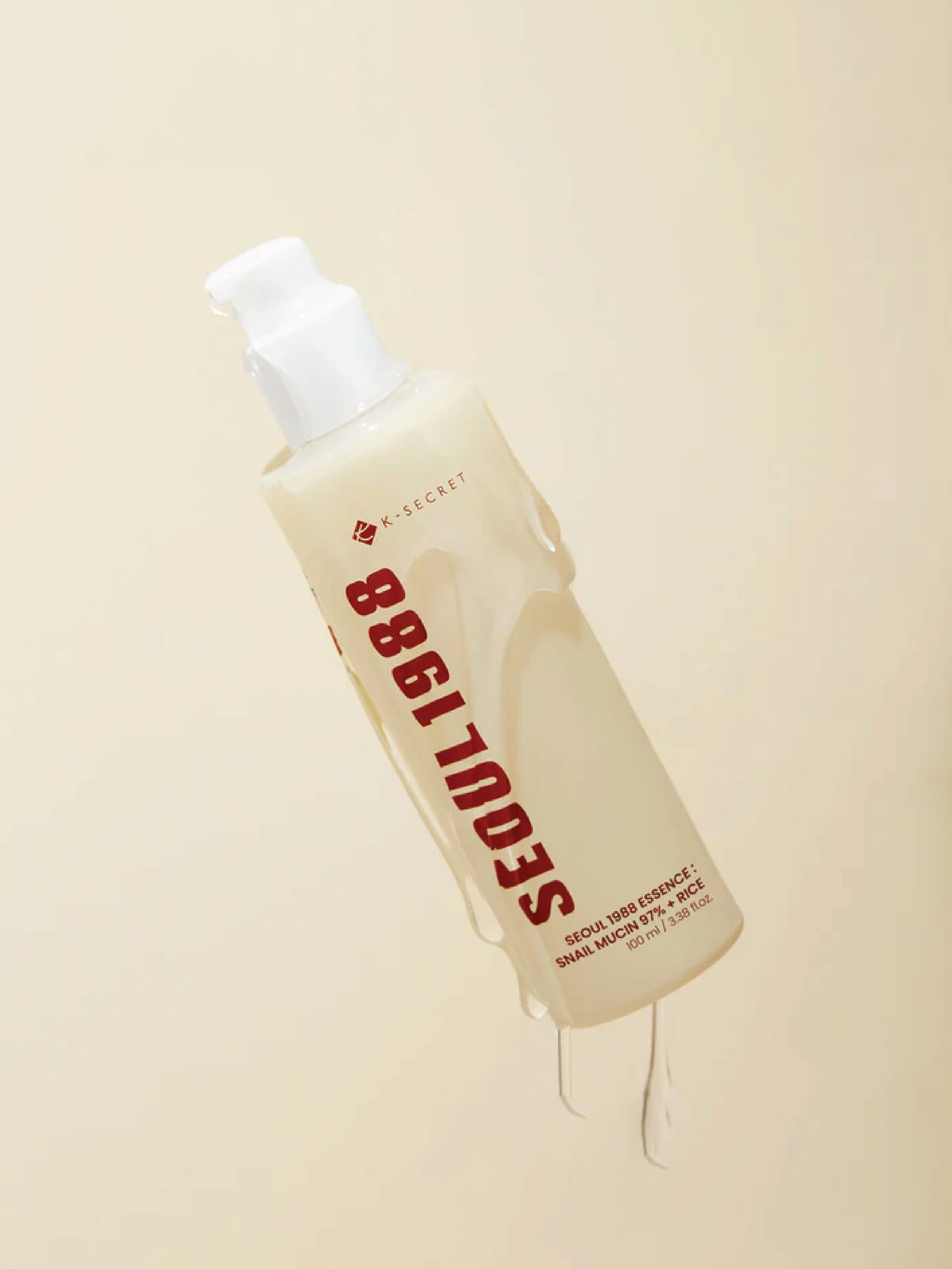 KSECRET Seoul 1988 Essence : Mucine d'escargot 97% + Riz 100ml