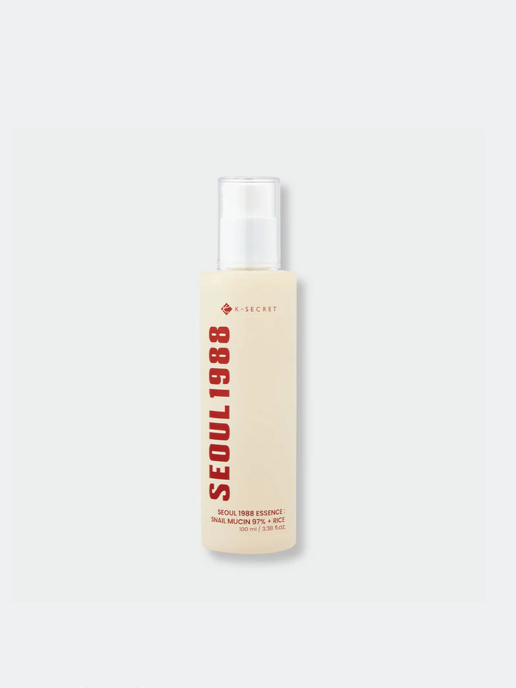 KSECRET Seoul 1988 Essence : Mucine d'escargot 97% + Riz 100ml