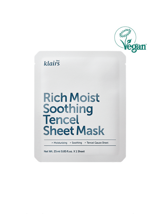 DEAR KLAIRS Rich Moist Soothing Tencel Sheet Mask 25ml