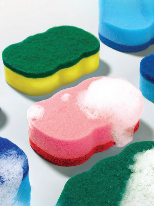 BOUQUET GARNI Eco Double Clean Scrub Sponge (8) (2 Types)