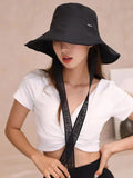 Chapeau seau SALUA Tulip noir