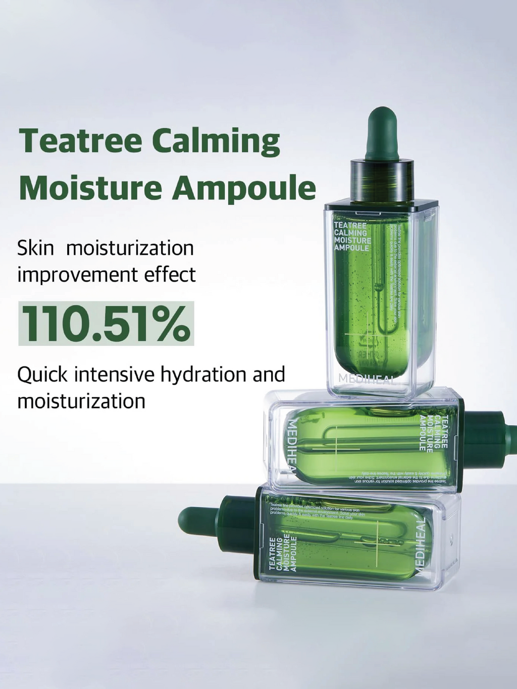 MEDIHEAL Ampoule Apaisante Hydratante au Théier