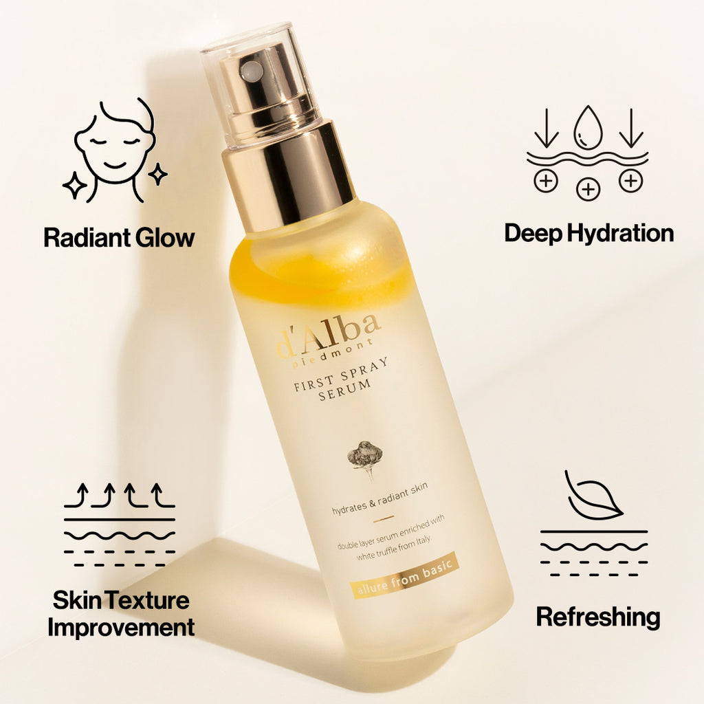 D'ALBA Truffe Blanche SÉRUM VÉGÉTALIEN Premier Spray