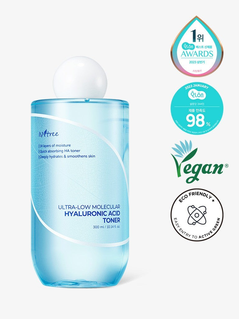 ISNTREE Tonique à l'acide hyaluronique ultra-basse molécule