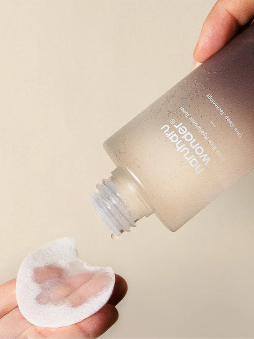 HARUHARU WONDER Tonique à l'Acide Hyaluronique et au Riz Noir Non Parfumé