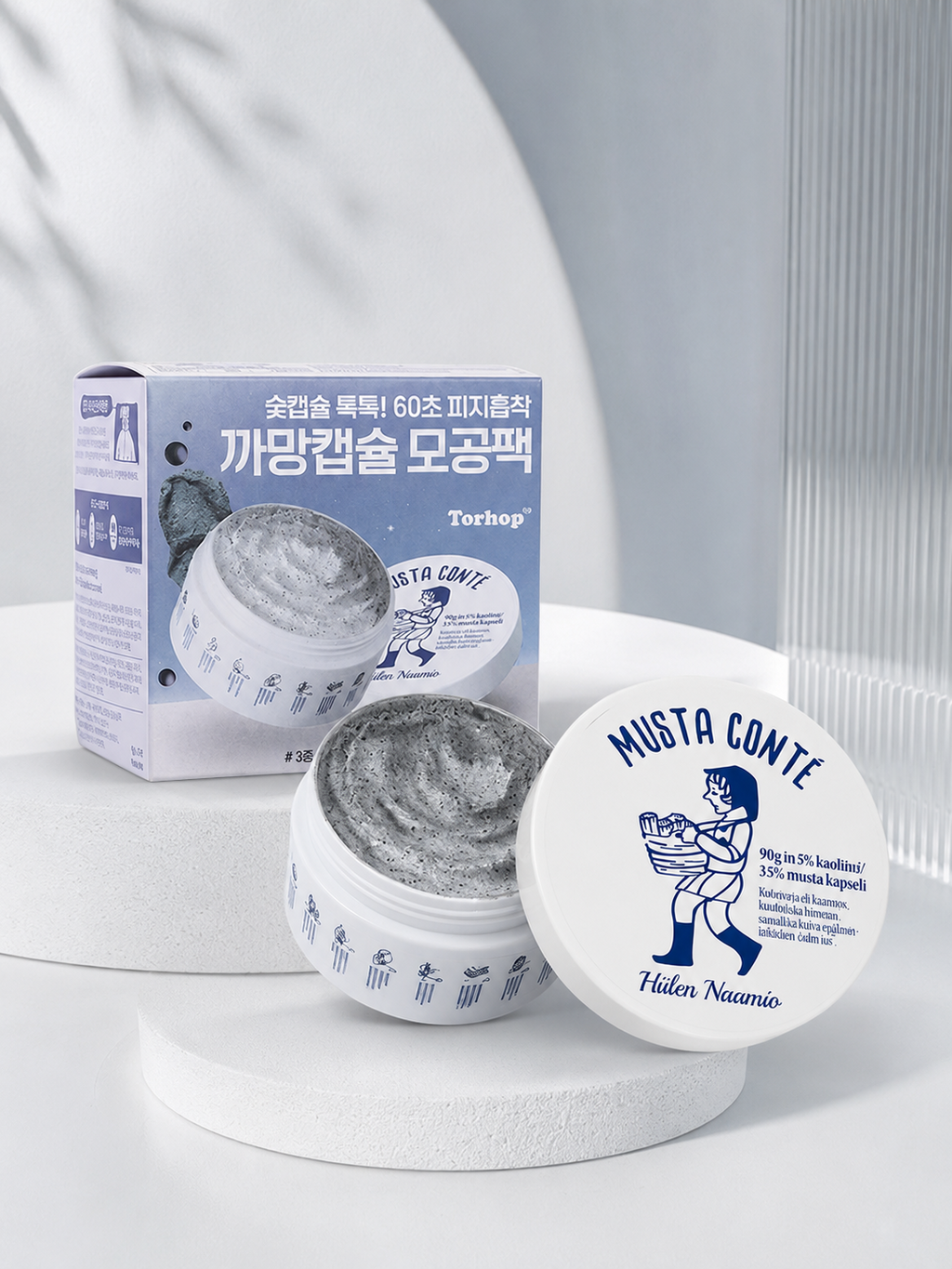 TORHOP Musta Conte Mask 90g