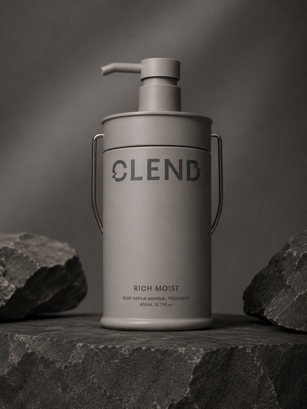 CLEND Rich Moist Deep Mineral Shampoo/Treatment 450ml