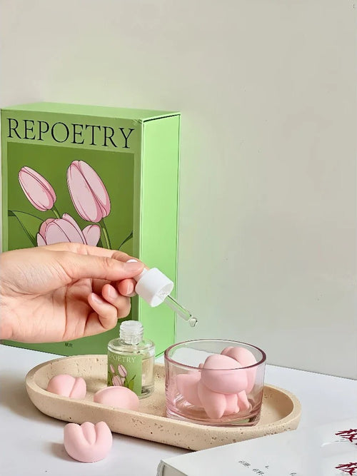 REPOETRY Coffret d'huiles essentielles parfumées Tulipe