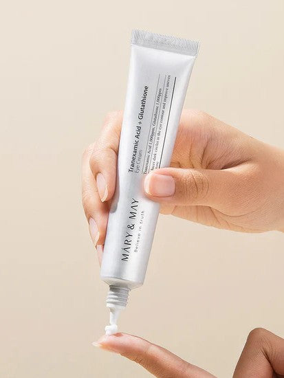 MARY&MAY Crème Contour des Yeux à l'Acide Tranexamique et au Glutathion