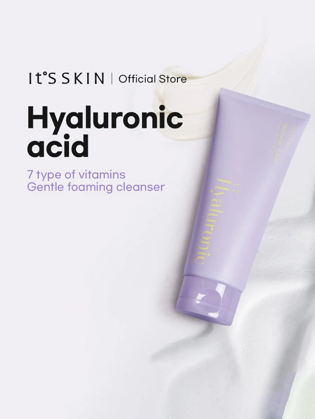 ITS SKIN V7 Hyaluronic Cleanser 150ml