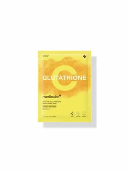MEDICUBE Deep Vita C Glutathione Brightening Mask