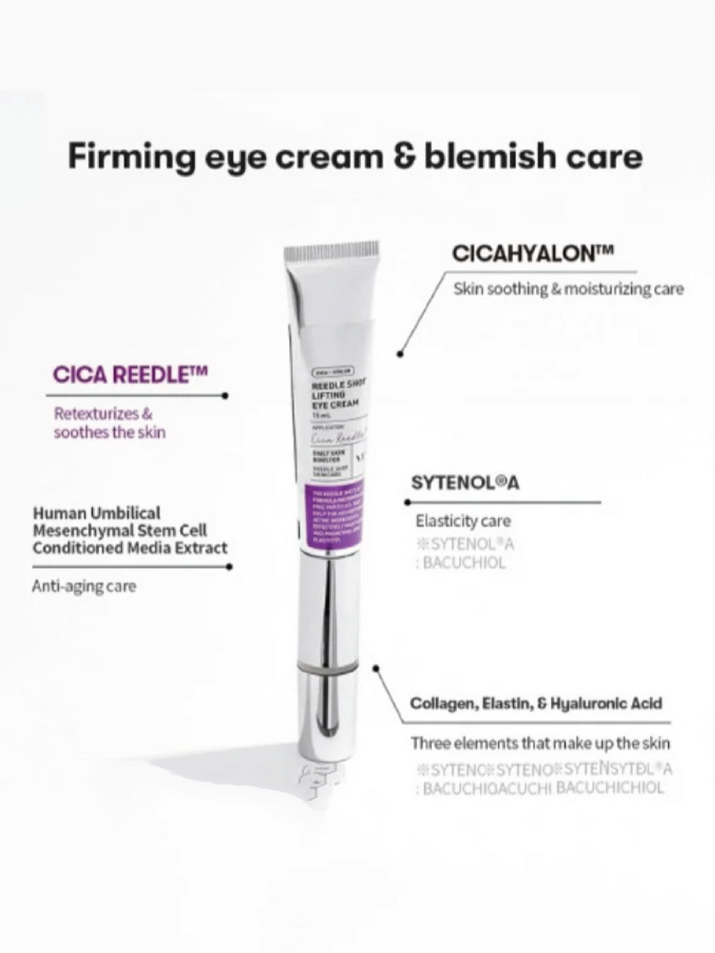 VT Cosmetics Crème Contour des Yeux Liftante Reedle Shot