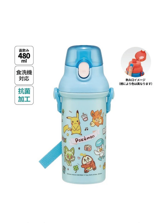 SKATER Water Bottle 480ml (5 Types)
