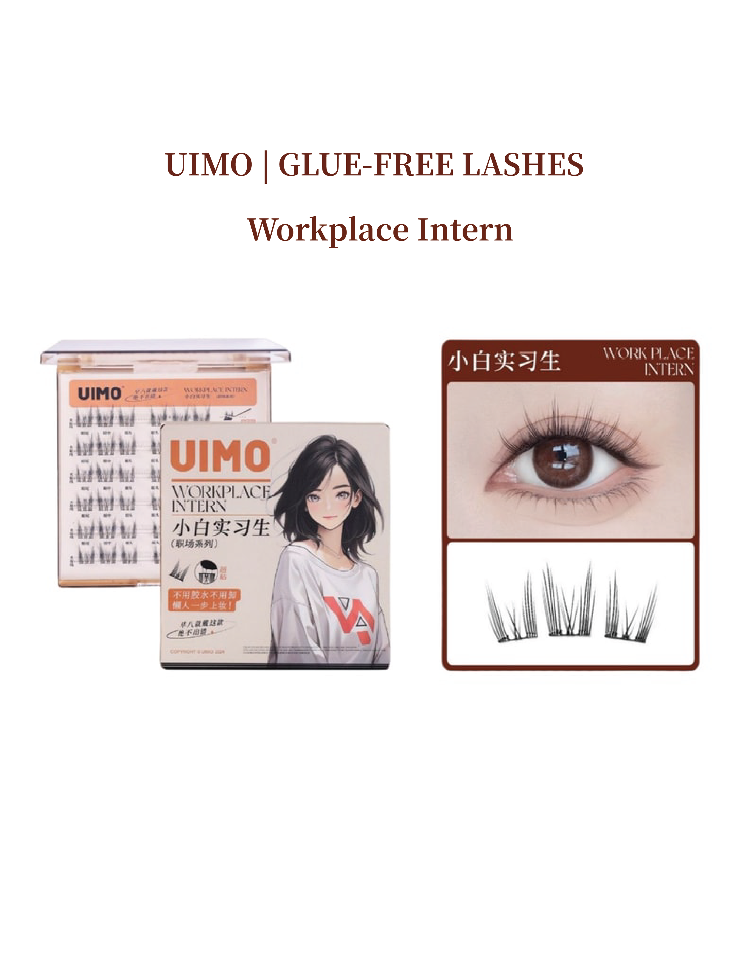 Faux cils UIMO (6 types)
